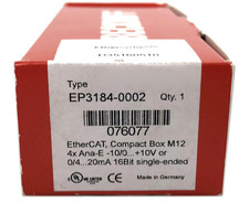 New Open Box BECKHOFF EP3184-0002 PLC module