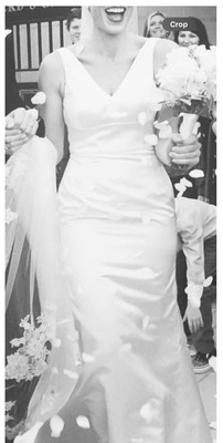Emilia Wicked Designer Brautkleid für Damen Größe M