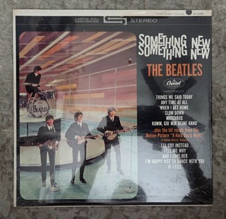 Beatles MID 1960s STEREO ISSUE OF THE CLASSIC "SOMETHING NEW" LP FACTORY SEALED