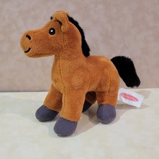 Melissa and Doug Horse Pony Plush Brown Black...
