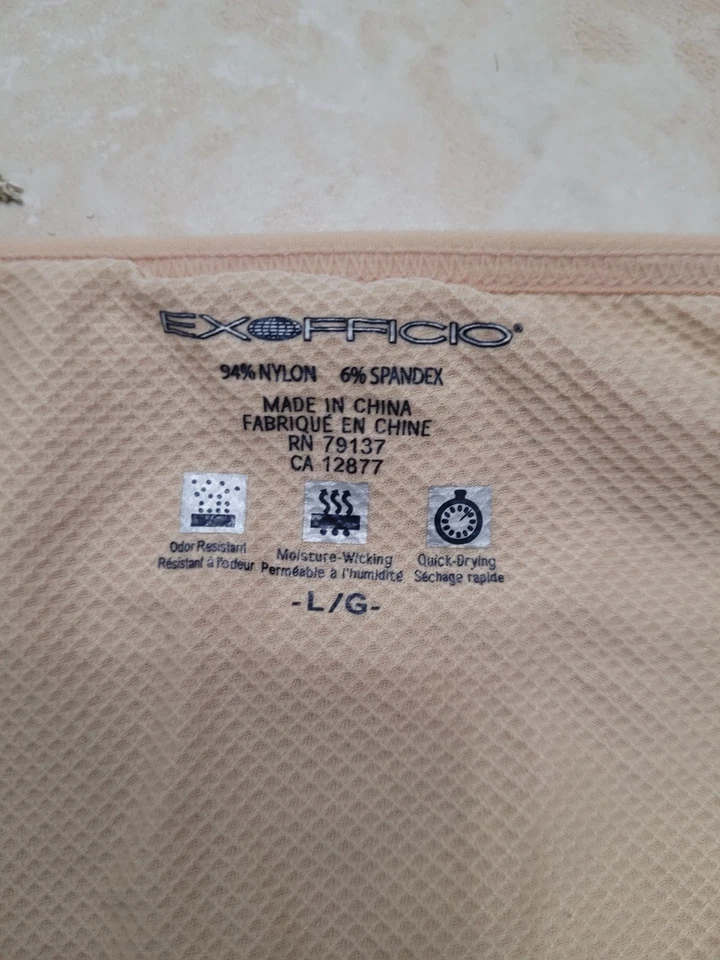 Camiseta sin mangas grande de nailon Exofficio para mujer Cami Top para senderismo al aire libre atlética Foto 4 de 4