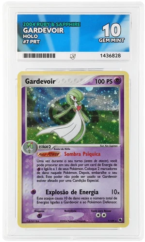 2004 Pokemon PRT Ruby & Sappire #7 Gardevior ACE 10