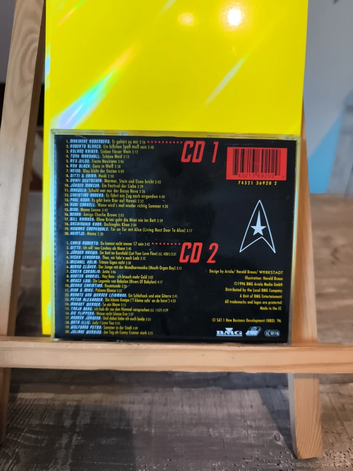 STAR TRACKS - ANGRIFF AUF PLANET SCHLAGER - Vol.1 - 2CD Set / BMG Ariola 1996 - Bild 2 von 2