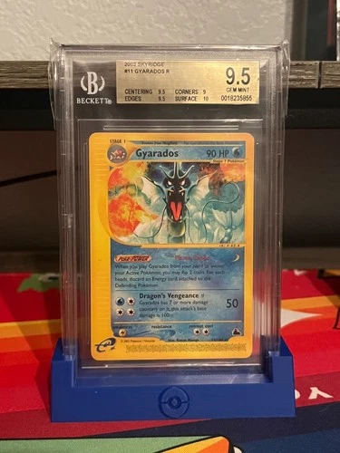 Pokemon TCG 2003 Skyridge Gyarados NON HOLO RARE 11/144 BGS 9.5 GEM MINT, 1 of 4