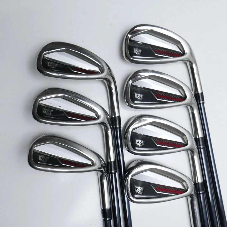 Used Wilson Dynapower Steel Iron Set / 5 - SW / A Flex - Image 2 of 4