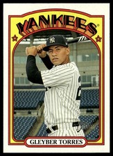 2021 Topps Heritage Gleyber Torres New York Yankees #291