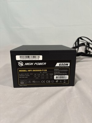 High Power 650W Non-Modular Power Supply HP1-S650GD-F12S