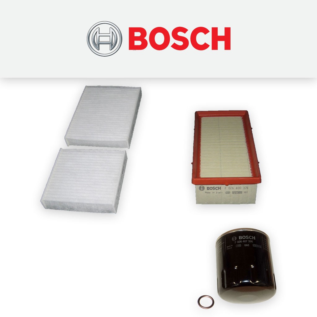 SERVICE KIT for CITROEN C4 CACTUS 1.2 VTI BOSCH OIL AIR CABIN FILTER (2014-2019)