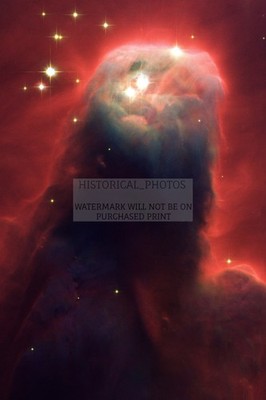CONE NEBULA NGC 2264 HUBBLE TELESCOPE 2002 ASTRONOMY 4X6 PHOTO