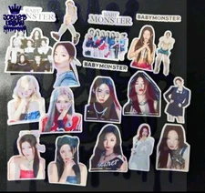 20pcs KPop BabyMonster Glossy Stickers