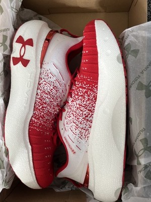 Under Armour Infinite Elite Team Running Shoes White/Red   Men s Size X   302873