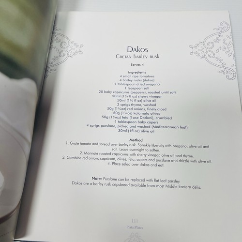 Greek Cookery from the Hellenic Heart ; SIGNED by George Calombaris - EXCELLENT - Picture 11 of 13