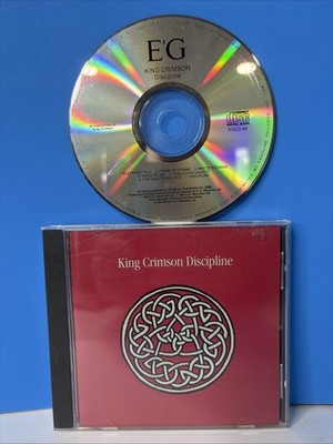 King Crimson - Discipline (CD, EG Records, 1981) Progressive Rock RARE HTF