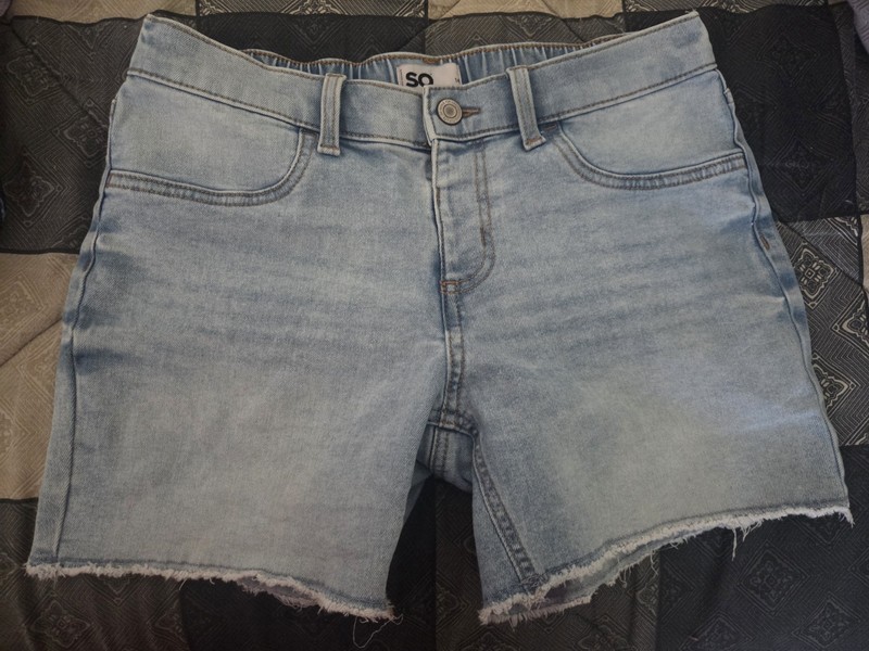 Girls SO Blue Jean Shorts Size 14