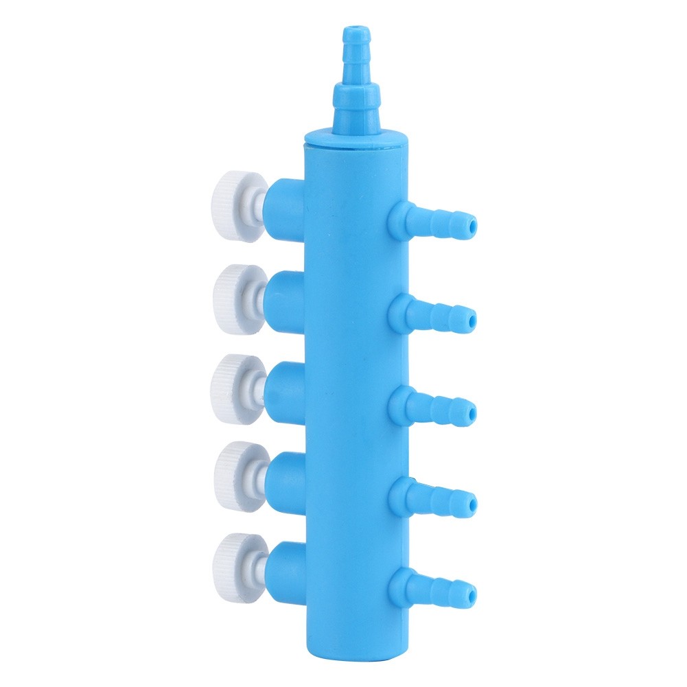 ༝Plastic Aquarium Water Tube Volume Control Valve Connector Fish Tank Air