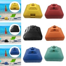 Fillable Umbrella Base 28L Free Standing Parasol Base for Lawn Backyard Yard