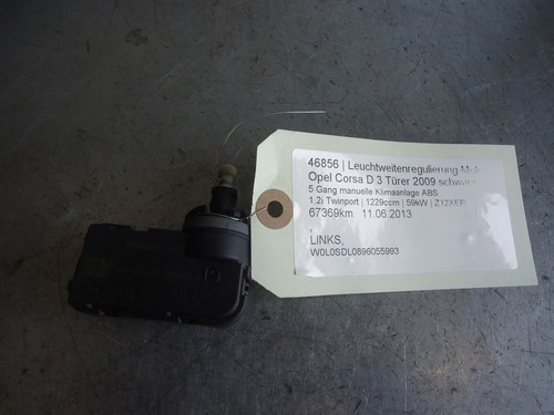 Opel Corsa D Leuchtweitenregulierung-Motor  46856