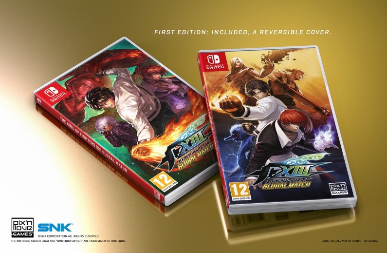 Nintendo Switch KOF15 The King of Fighters XIII: Global Match Pix'n Love First Print Ed