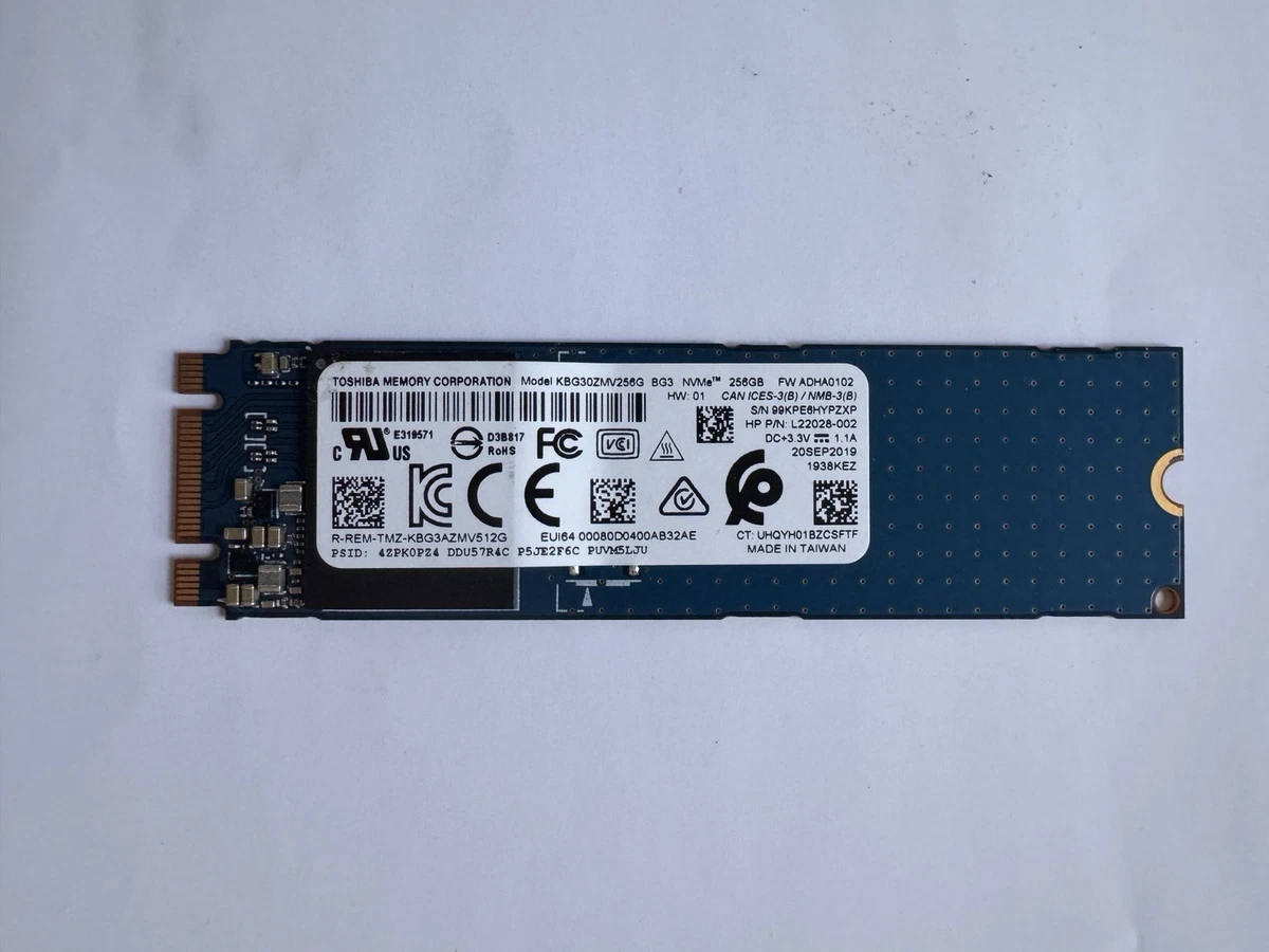 Toshiba M.2 Interface 256 GB Solid State Drives for sale | eBay