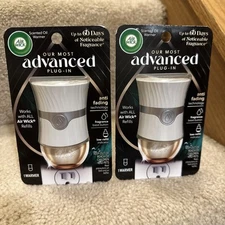 Air Wick Advanced Plug-In Scented Oil Warmer Plug In Air Freshener, x 2