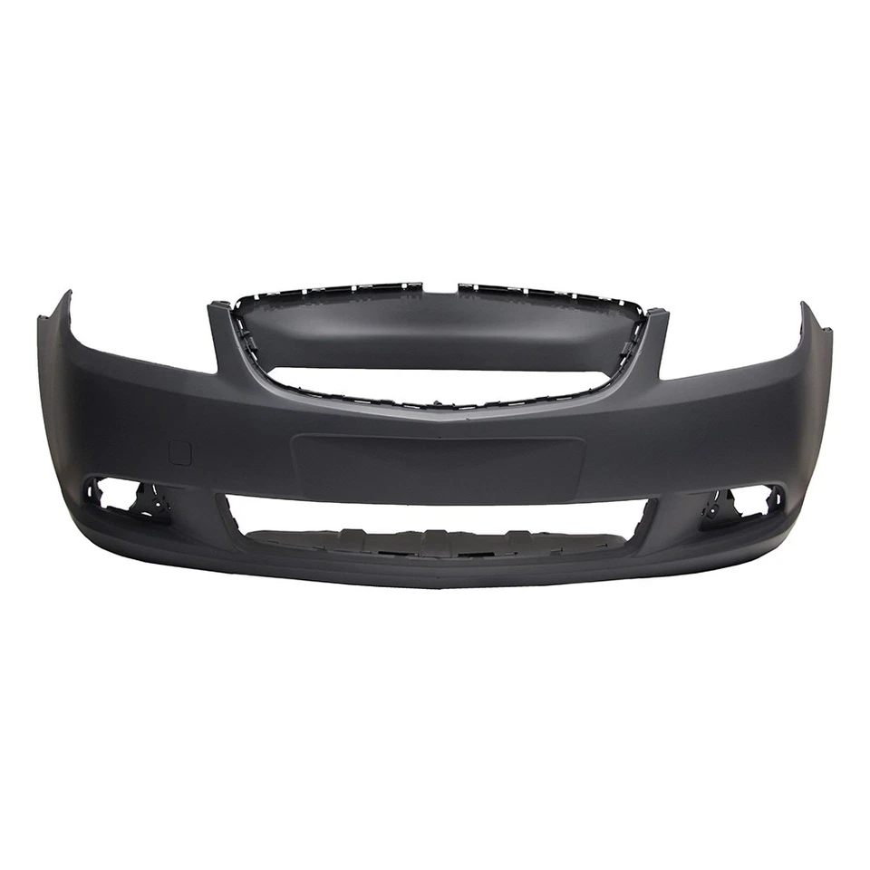 Front Bumper Cover For 10-13 Buick LaCrosse 2010 Allure w/ fog lamp holes Primed Foto 3 de 4