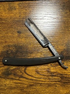 Dovo Full Hollow Carbon Steel 5/8" Straight Razor Black (Used)