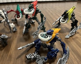 LEGO BIONICLE VAHKI (8614 - 8619) - FULL SET -  (No Canisters/Instructions)