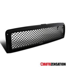 Fit 1994-2002 Dodge Ram 1500 2500 3500 Glossy Black Mesh Front Bumper Hood Grill Fit 1994-2002 Dodge Ram 1500 2500 3500 Glossy Black Mesh Front Bumper Hood Grill