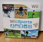 Wii Sports (Nintendo Wii, 2006) Complete w/ Manual & Cardboard Sleeve