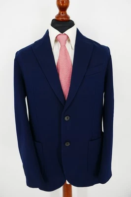 Circolo Slim Fit Sakko Gr.52 Baumwolle Mix Dunkel Blau White Label Top Zustand - Bild 1 von 4