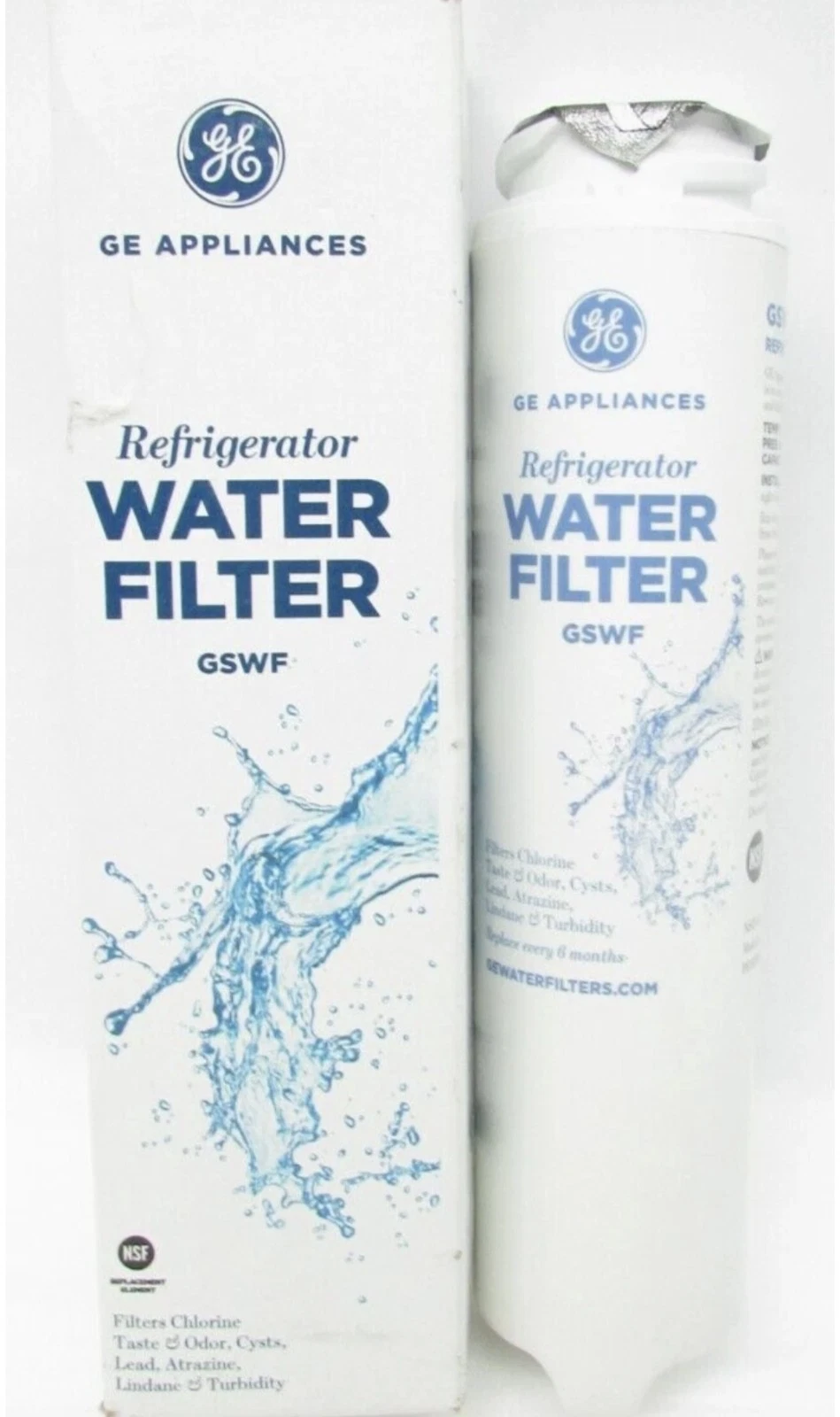 GE SMART WATER REFRIGERATOR (GSWF) OEM CARTRIDGE (1-PACK) ORIGINAL
Opens in a new window or tab