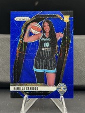 2024 Panini Prizm WNBA - Kamilla Cardoso #149 Blue Velocity Prizm (RC)
