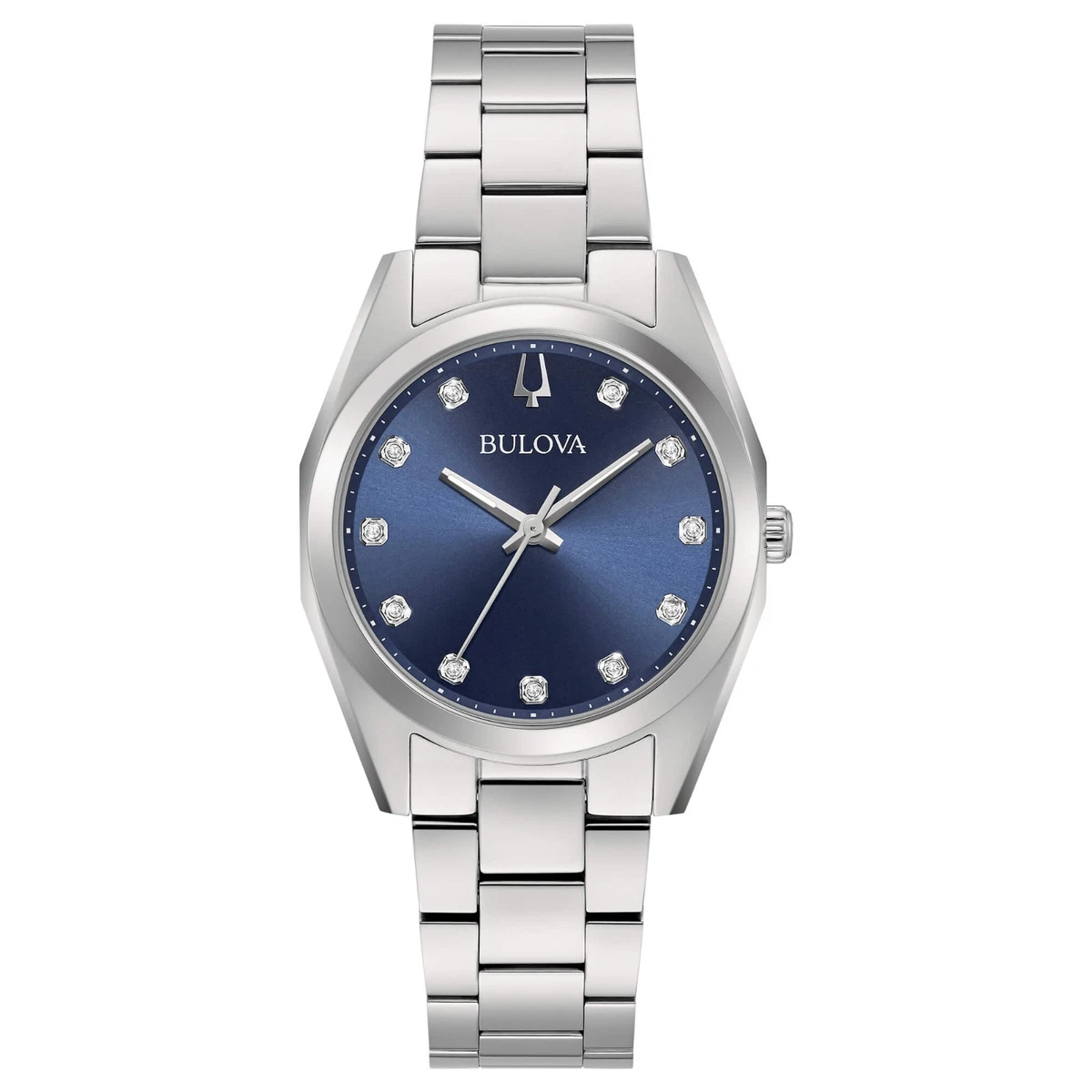 Bulova Orologio Analogico Quarzo Donna Con Cinturino In Acciaio Inox 96m149 B07qklpf7v 2