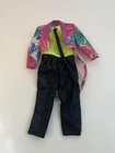 Vintage Barbie and the Rockers Derek Outfit Neon Tuxedo Coat Jumpsuit Pants Ken