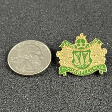 F Korbel & Bros Wine Vaults Crest Winery California Enamel Pin Pinback #52528