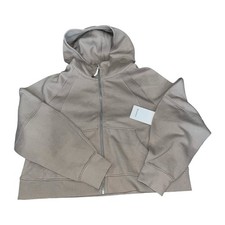 NEW LULULEMON SCUBA Oversized FULL ZIP Funnel Neck HOODIE size XL/XXL SMOK