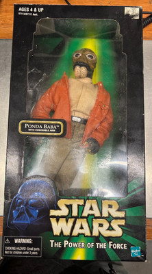 Star Wars Power of The Force 12'' Ponda Baba Figure w/ Removable Arm Hasbro 1998