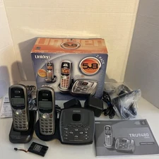 UNIDEN TRU9480-2 Cordless Telephone System with 2 Handsets , Extra Charging Base