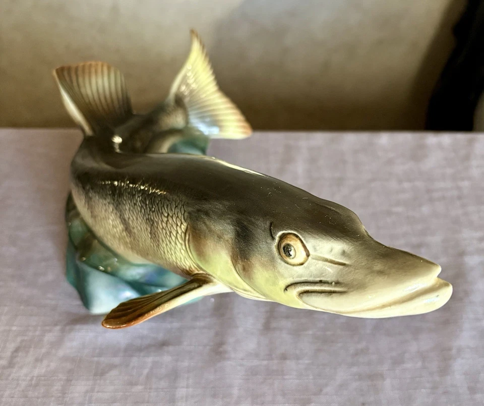 ** Brochet Vintage Céramique Jema Holland ** - Photo 2/3