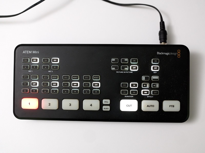 LIGHTLY USED- Blackmagic Design ATEM Mini HDMI Live Switcher