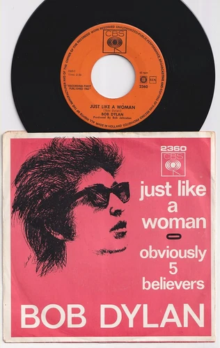 Bob DYLAN * Just Like A Woman * 1966 Dutch 45 *