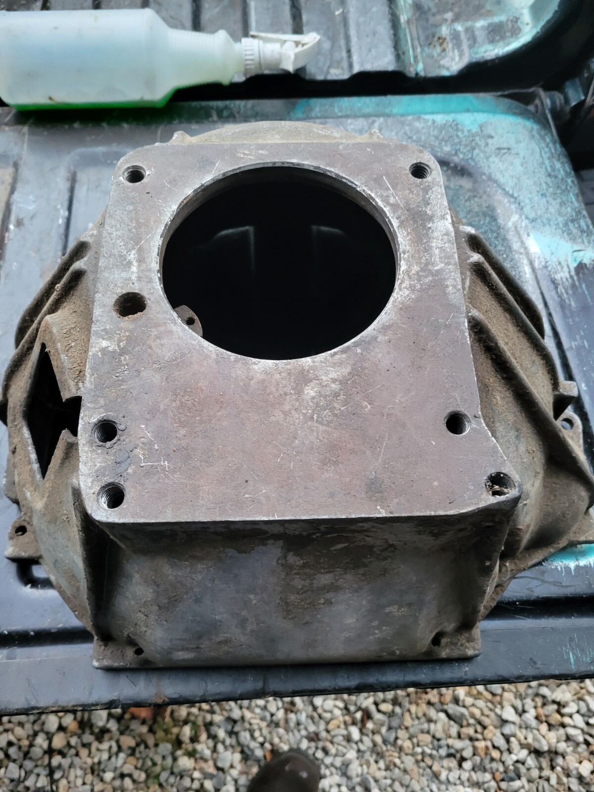 AMC Jeep V8 343 304 360 390 401 Engine Bell Housing Spacer Plate OEM eBay