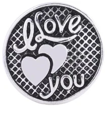 Snap Jewelry I Love You Heart 18-20mm Fits Ginger Style Charms Accessories New