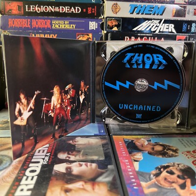 Thor - Unchained 1983 CD / DVD Canadian Power Muscle Metal
