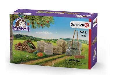 Schleich Horse Club Schleich Feed Set Schleich 42105 Feeding Play