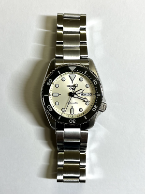 SEIKO 5 SPORTS SBSA227 White SKX Automatic 38mm Men's Watch New in