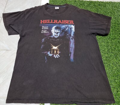 rare Vintage 90s Hellraiser Movie Promo T Shirt XL Clive Barker