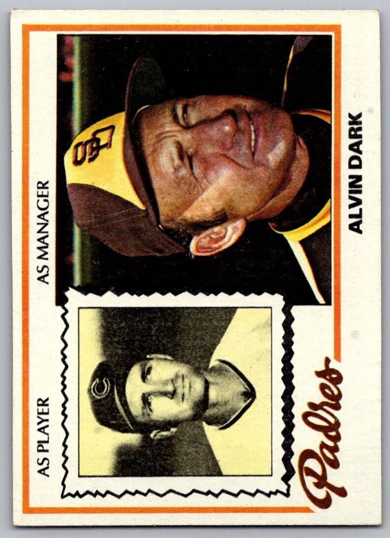 1978 Topps #467 Alvin Dark MG