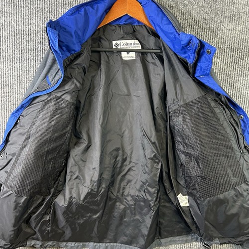 Columbia Jacket Men’s Small Fire Ridge Hooded Rain Coat - Picture 8 of 16