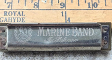 Vintage M. Hohner Marine Band Harmonica M40 Key Of C